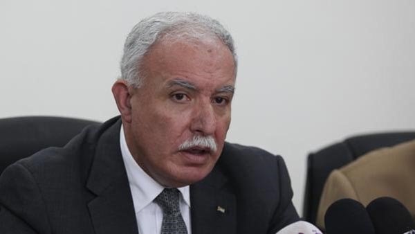 وزير الخارجية الفلسطيني رياض المالكي
