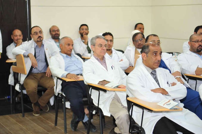 جانب من الاطباء الحضور