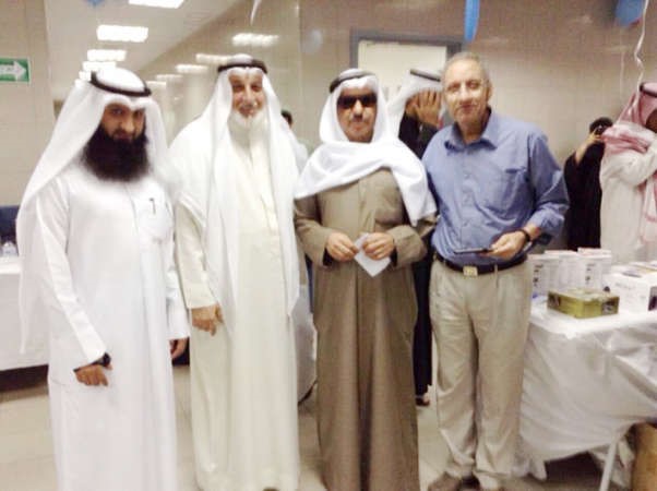 ملوح الحربي مشاركا في الاحتفال بيوم السكر﻿