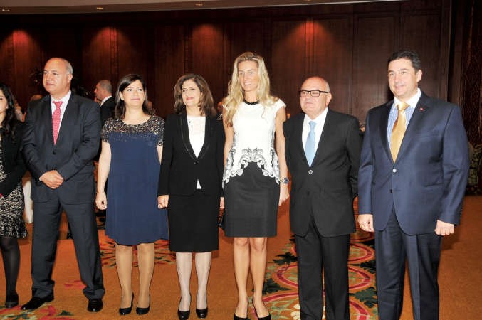 ﻿السفير التركي وحرمه يشاركان حفل السفارة اللبنانية﻿