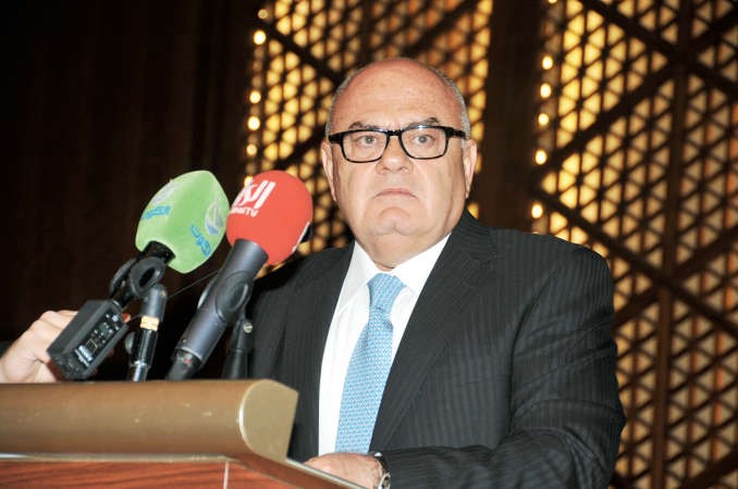 السفير اللبناني دخضر حلوة يلقي كلمته﻿