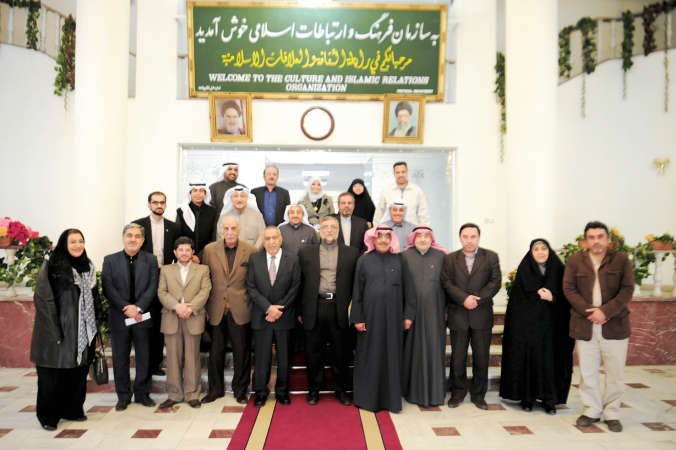 وفد رابطة الصداقة الكويتيةالايرانية مع مسؤولي رابطة الثقافة والعلاقات الاسلامية الايرانية﻿