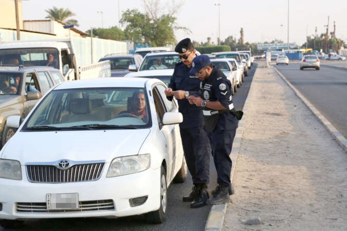 نقطة تفتيش داخل الشويخ﻿