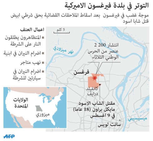 موسكو تتهم واشنطن بـ«التمييز».. ودعوات لاحتجاجات جديدة في فيرغسون
