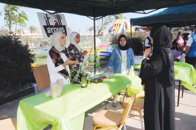 من المشاركات في المعرض