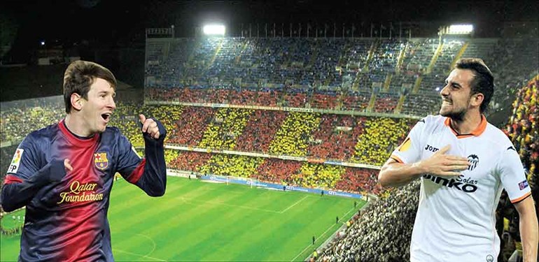 مشتعلة في «الميستايا».. بين فالنسيا وبرشلونة