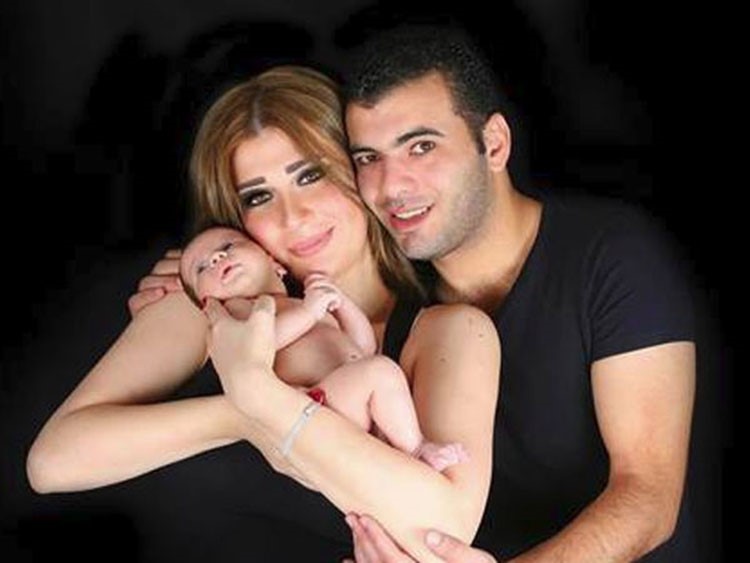 بالصور.. ابنة عماد متعب ويارا نعوم الثانية ملاك نائم في أول ظهور لها