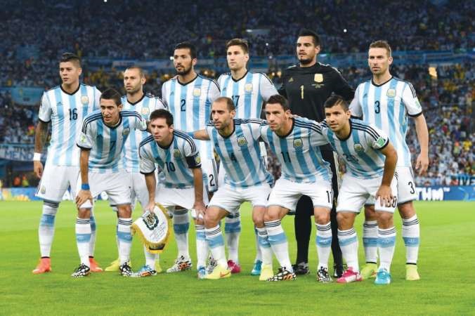 نجوم المنتخب الارجنتيني وصيف كاس العالم 2014