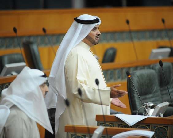 حمدان العازمي متحدثا﻿