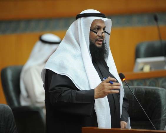 حمود الحمدان متحدثا﻿