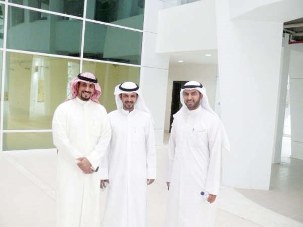 علي العازمي وسعد المطيري وبسام المطيري﻿
