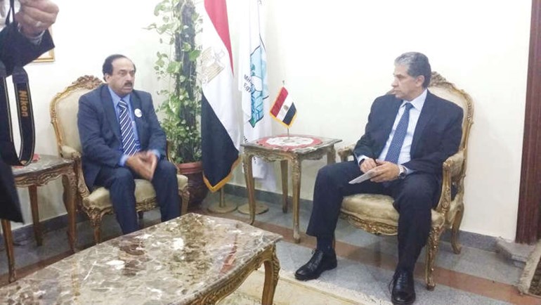 جانب من اللقاء ناصر عبدالسيد
