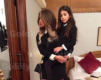 بالصور.. ابنة مايا دياب لأول مرة على الشاشة في الكريسماس