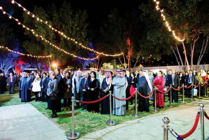 حضور ديبلوماسي وشعبي في الاحتفال﻿