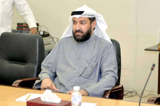 دعلي العمير خلال الاجتماع