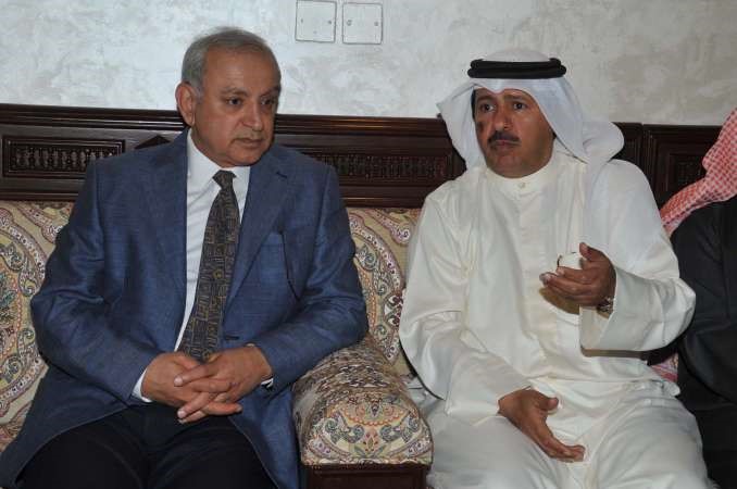 د بدر العيسى والنائب ماجد موسى 	قاسم باشا﻿