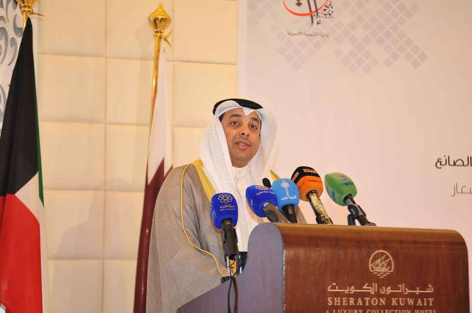 يعقوب الصانع متحدثا في افتتاح المؤتمر