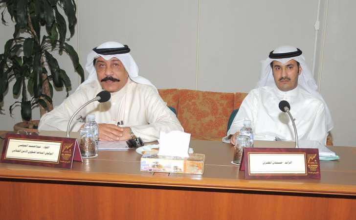 اللواء عبدالحميد العوضي والرائد صنيتان المطيري﻿