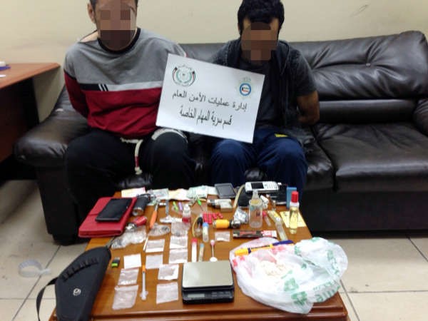  الخليجي والبدون المضبوطين في الجهراء والمضبوطات ﻿