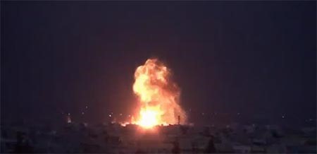 شاهد.. فيديو هوليوودي جديد لداعش من داخل كوباني
