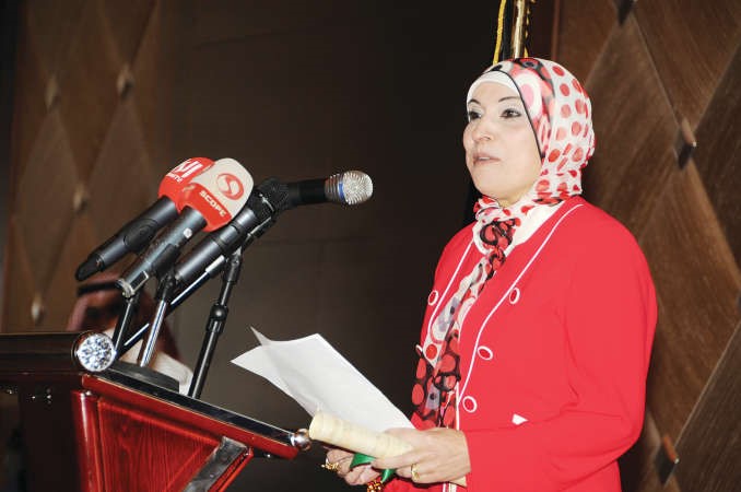 الكابتن سامية عطوة وجهت شكرها لكل من ساندها
