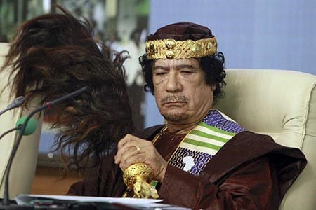 معمر القذافي