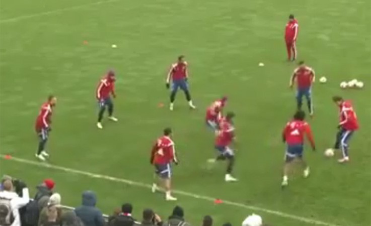  بالفيديو.. "تيكي تاكا" مذهلة خلال تدريبات البايرن 
