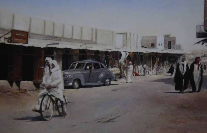 سوق كويتي قديم 2009﻿