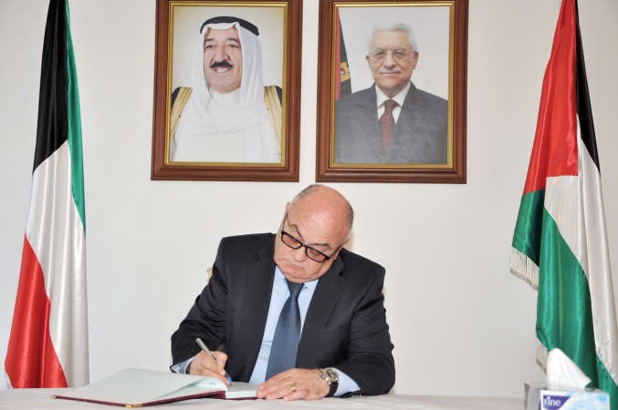 السفير اللبناني دخضر حلوة يسجل كلمةاحمد علي