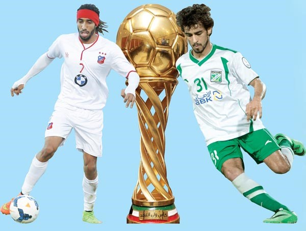 القادسية 8 العربي 6الكويت 5 السالمية 1 كاظمة 1الازرق كوم