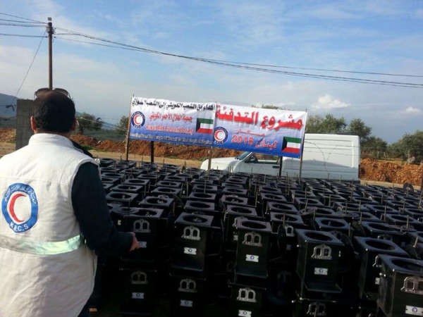 اجهزة التدفئة قبل توزيعها