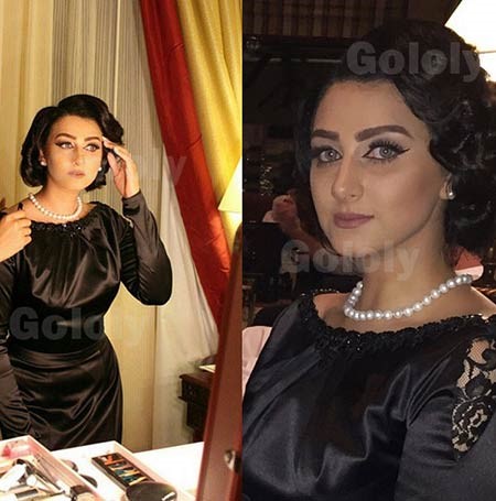بالصور.. هيفاء حسين باطلالة كلاسيكية بالأسود تعود فيها للزمن الجميل