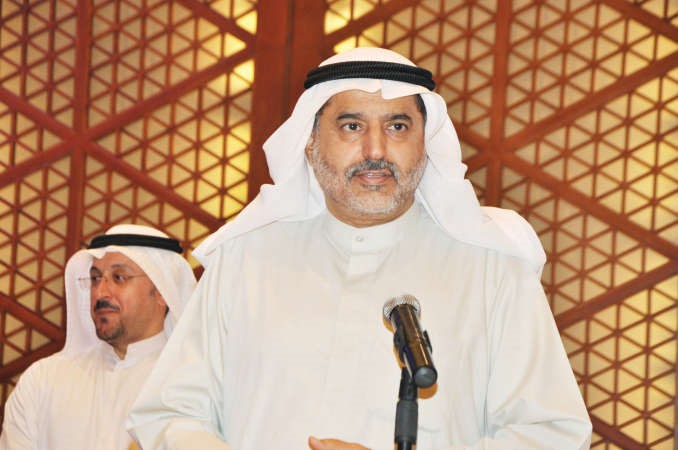 دعادل الصبيح يلقي كلمته بالاحتفال