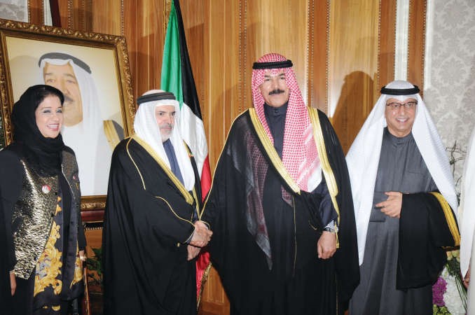 الشيخ محمد الخالد ود بدر مال الله يهنئان﻿