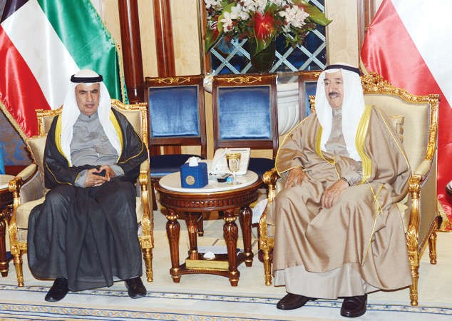 صاحب السمو لدى لقائه صالح الفضالة﻿