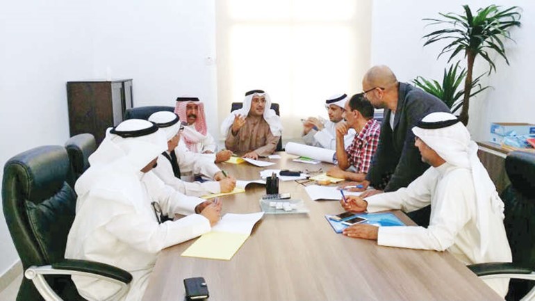جانب من استعدادات اللجنة العليا للمهرجان الاكاديمي