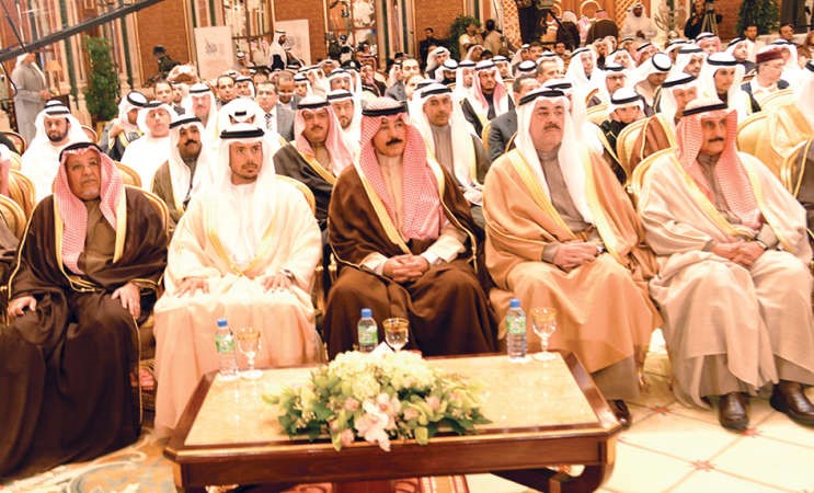 الشيخ محمد الخالد والشيخ علي الجراح والشيخ دابراهيم الدعيج والشيخ احمد الحمود﻿