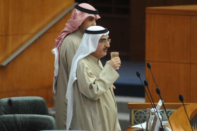 معبدالعزيز الابراهيم خلال الجلسة