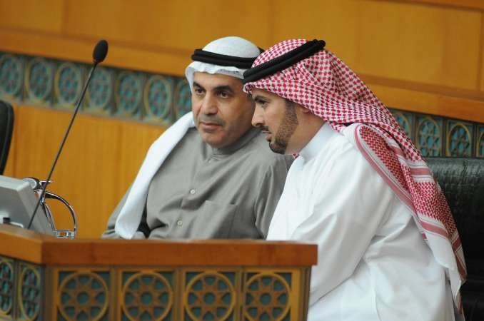 حمدان العازمي ودعبدالله الطريجي
