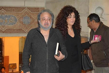 وفاء عامر ومحمد فوزي