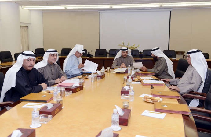 رئيس مجلس الامة مرزوق الغانم مترئسا اجتماع مكتب المجلس﻿