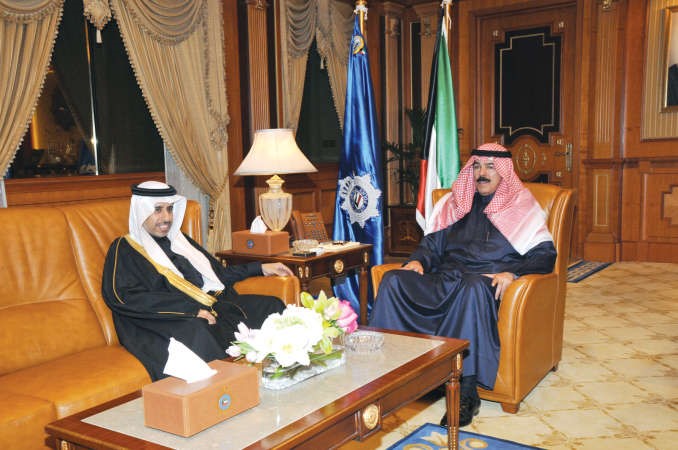 الشيخ محمد الخالد مستقبلا دمحمد بن علي كومان