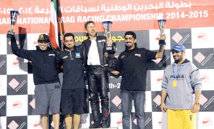 الشيخ دعيج الفهد مع الفائزين﻿
