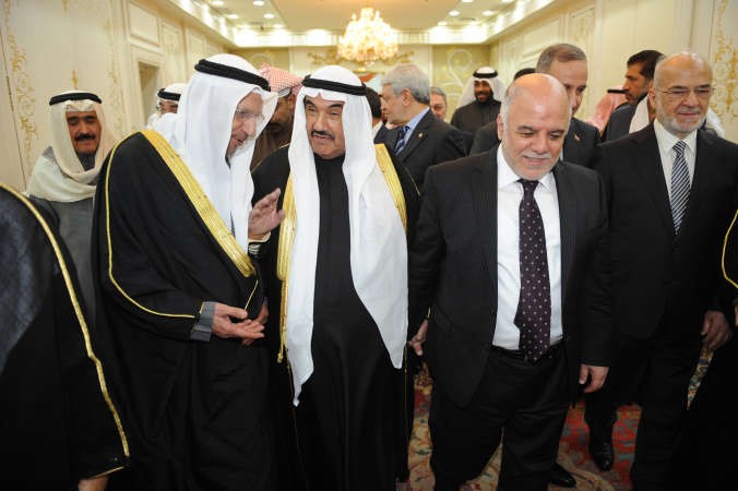  سمو الشيخ ناصر المحمد مرحبا بالدكتور حيدر العبادي هاني الشمري