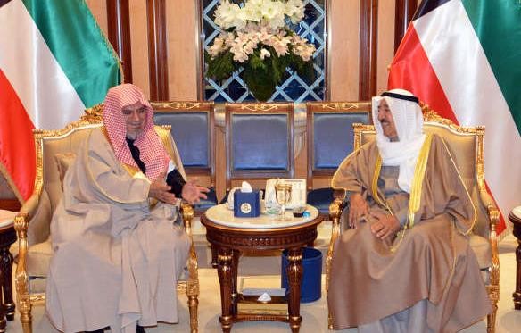 صاحب السمو الامير الشيخ صباح الاحمد مستقبلا د صالح بن حميد