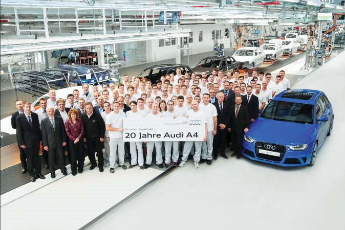 20 عاما على انتاج Audi A4 