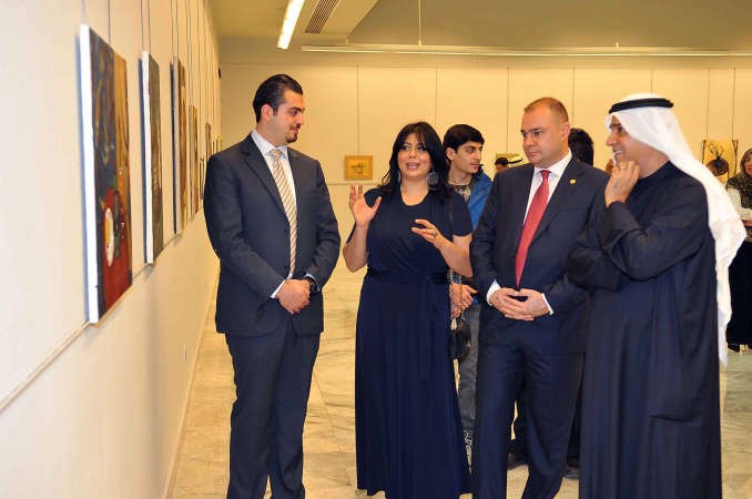 جولة في معرض الفنانة الارمينية مارو ساركيسيان