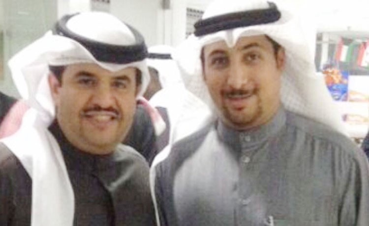 ثامر بن علي والشيخ دعيج الخليفة