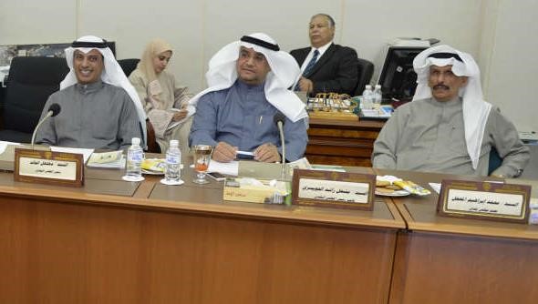 محمد المعجل ومشعل الجويسري ومهلهل الخالد