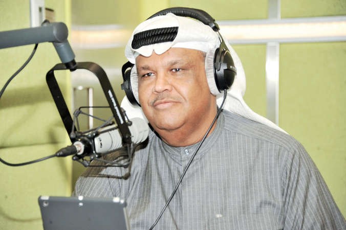 نبيل شعيل اثناء استضافته في دايركت 